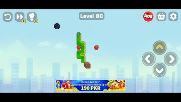 Snake Puzzle Slither to Eat  Level 80 walkthrough Solution | Gameplay 