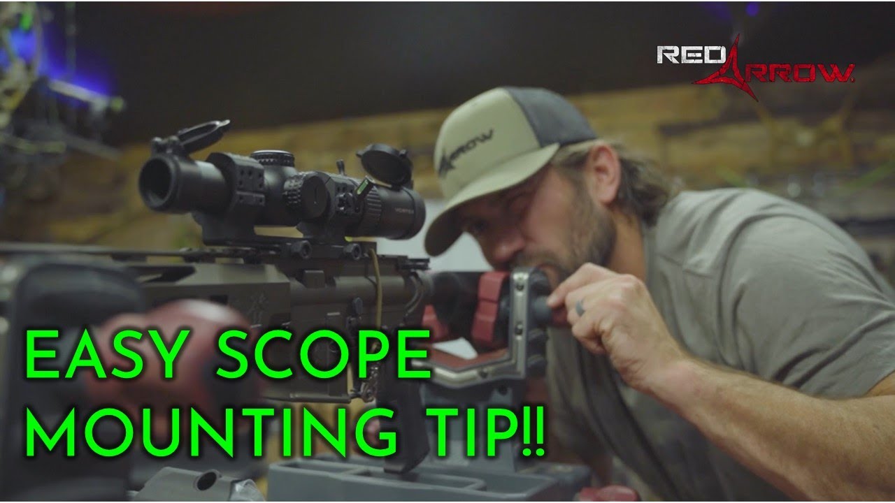 How To Tip Video On Mounting Your Scope! - YouTube