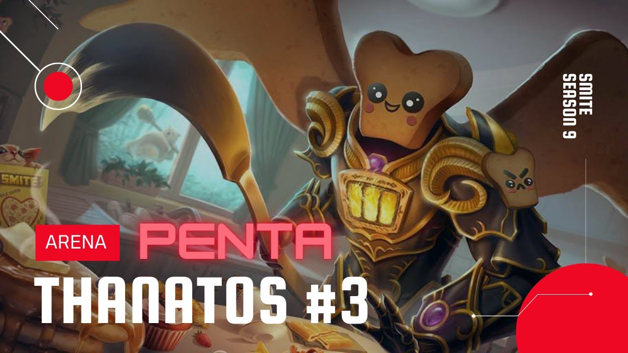 Smite | Arena | Thanatos #3 (PENTA KILL)