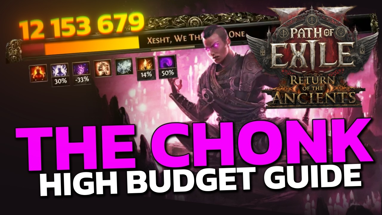 The CHONK is Destroying ALL CONTENT! - Monk Minion Summoner Endgame Build Guide [PoE2 0.5]