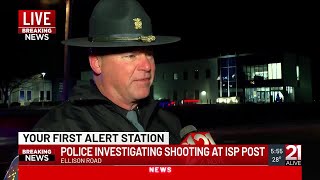 ISP investigates early morning shooting at Fort Wayne post