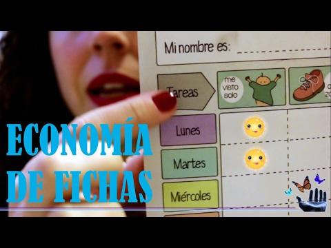 ECONOMIA DE FICHAS. Normas y Límites. Educar en positivo con Laura Villanueva