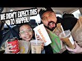 Letting The Person in FRONT of us DECIDE What We Eat For 24 HOURS!