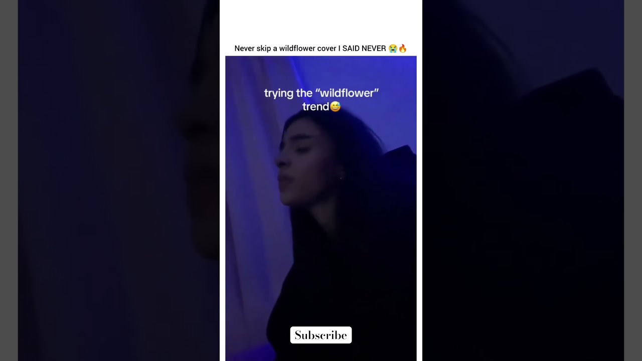  BillieEilish Wildflower Cover Solaamusic Tiktok Viralsong Singing Billieeilish Voice