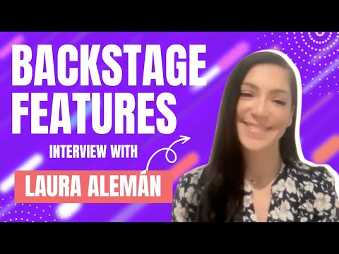 Laura Alemán Interview | Backstage Features with Gracie Lowes