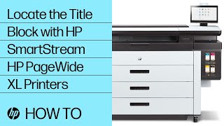 Correctly Locate Title Block with HP SmartStream for HP PageWideXL Printer Series | HP Printers | HP