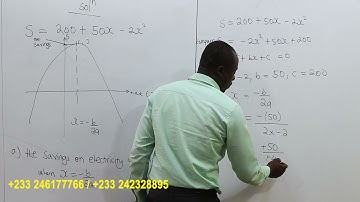 GENERAL/CORE MATHEMATICS WASSCE 2025 NIGERIA Q3