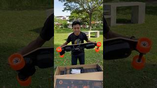 This electric skateboard is beautiful but… 😂 Wowgo 3E #electriclongboards #electricskateboards