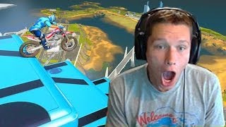 Trials Fusion Rage: The Impossible Stairs (Funny Custom Track)