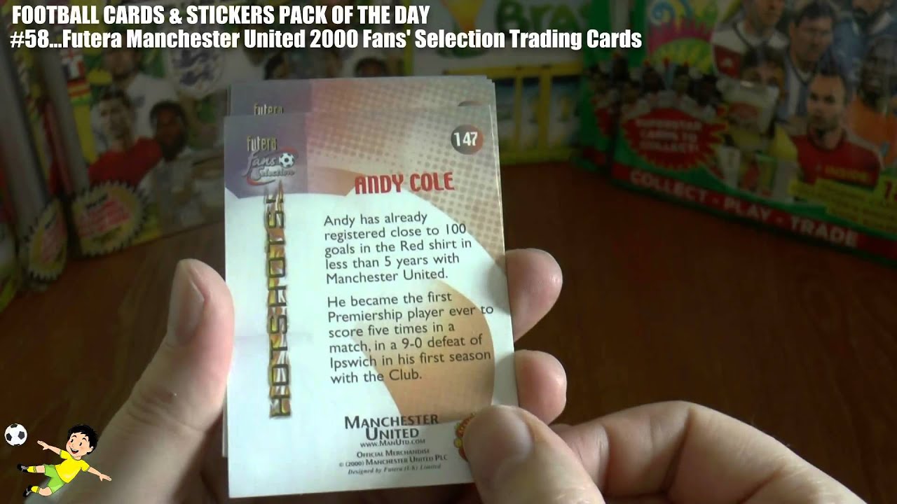 PACK OF THE DAY #58 Futera Manchester United Fans Selection 2000 Collector Cards