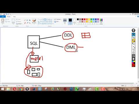 What is DDL and DML ?