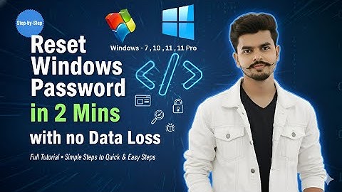 Windows 7/10/11 Password Reset Trick (2025) 😱 | Fastest Method | Step-by-Step Tutorial