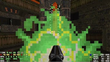 Doom II: Sunlust - MAP02: Down Through UV-MAX