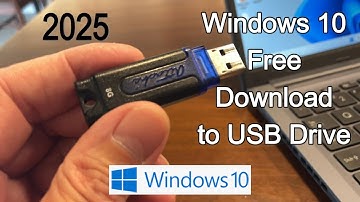 How To Download Windows 10 From Microsoft - Windows 10 Download To USB Free - Full Version 2025