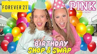 KAYLA & KALLI BIRTHDAY SHOP & SWAP AT THE MALL 🥳🛍