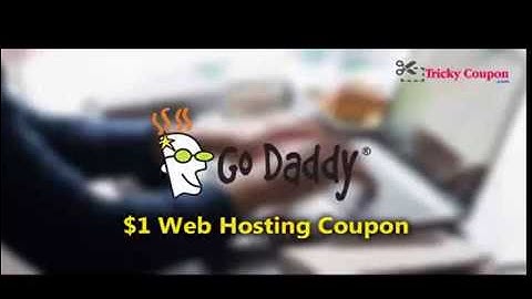 $1 Godaddy Web hosting coupon (77% Discount + Free Domain)