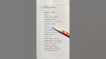 Thumbnail of AiScream! - Ai♡Scream (Lyrics) (Requested)#lyrics​ #music​#aiscream​ #ruby​ #ayumu​ #shiki​ #shorts​