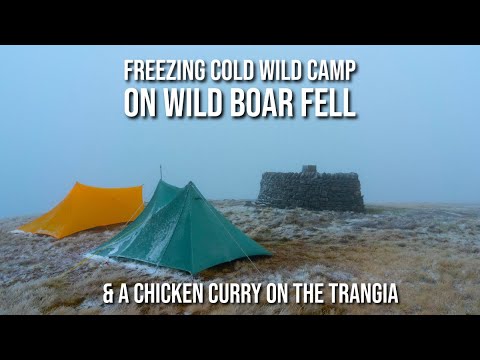 Freezing Cold Wild Camp on Wild Boar Fell & a Chicken Curry on the Trangia