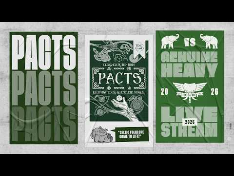 Pacts - 2p Teaching, Play-through & Roundtable Discussion by Heavy Cardboard