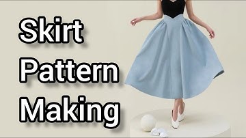 Skirt Design Pattern Making tutorial