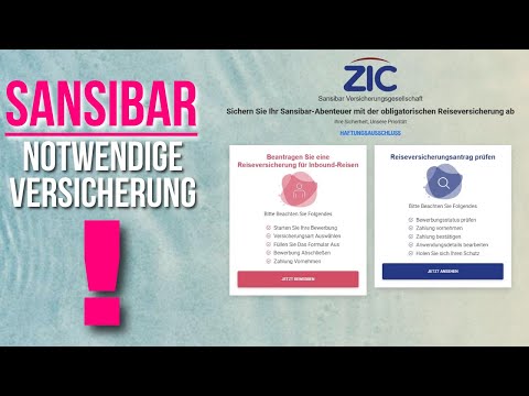 Vorschaubild: Anleitung für die Einreiseversicherung der Zanzibar Insurance Corporation