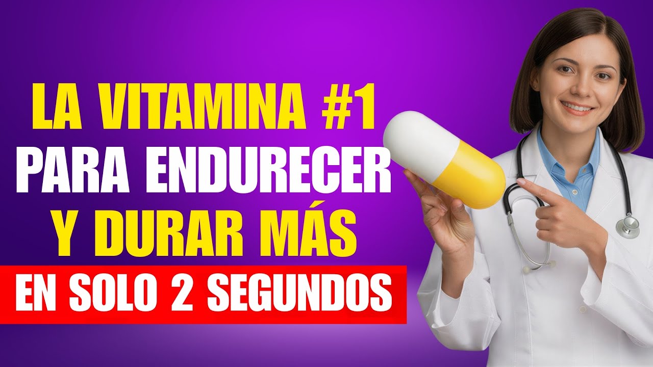 Hombres de +50: Toma esta vitamina de noche para recuperar tu potencia y dormir mejor