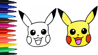How to Draw Pikachu - Pokemon | Draw & Colour | #cartoon #pikachu #pokemon #art