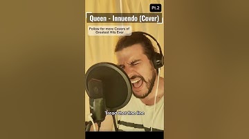 ICONIC Queen Innuendo Pt.2 (Live Vocal Cover by Lukaa) #queen #freddiemercury #shorts