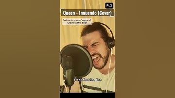 ICONIC Queen - Innuendo Pt.2 (Live Vocal Cover by Lukaa) #queen #freddiemercury #shorts
