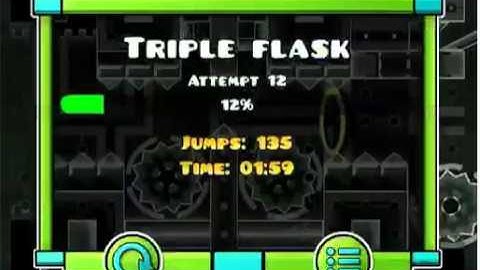 Geometry Dash - Triple Flask (Free Demon) By: Experience D(awn)