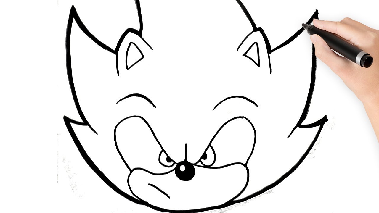 Como dibujar a Sonic paso a paso | how to draw Sonic step by step - thptnganamst.edu.vn