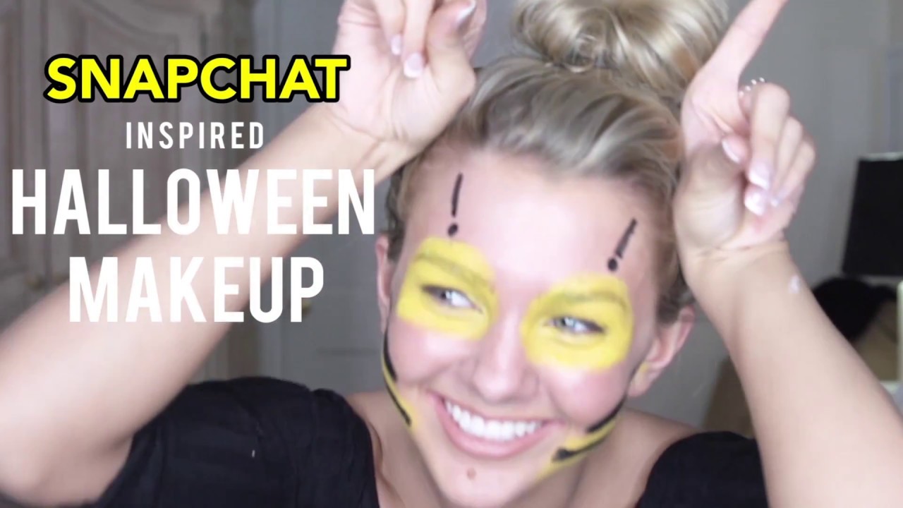 Snapchat Bumblebee Filter Makeup Tutorial with Teen USA 2016 -