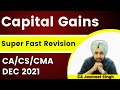 Capital Gain Revision | Income Tax Revision | May / June 2021 | CA Inter | CS Exec | CMA Inter