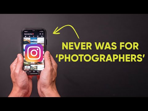 Instagram Is NOT For Photographers! (and it NEVER was)