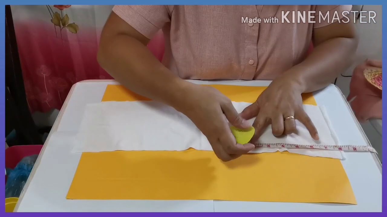 Face mask with built-in strings - YouTube