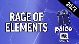 Gen Con 2023: Pathfinder Rage of Elements – Designer’s Commentary
