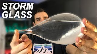 CET OBJET PRÉDIT LA MÉTÉO ? (storm glass)