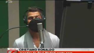Cristiano Ronaldo Singing