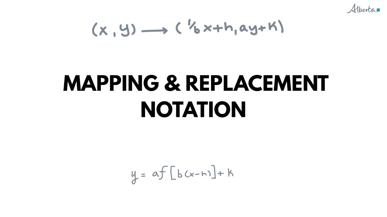Mapping & Replacement Notation - Unit 1: Transformations - YouTube
