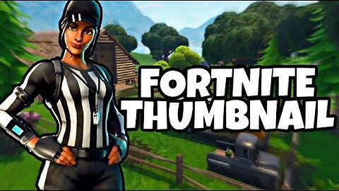 How To Make Fortnite Thumbnails On IPhone/Android ! PicsArt Tutorial