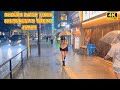 【4k hdr】 3 Hours Heavy Rain Walk in Shinjuku(新宿)Tokyo Japan | Relaxing Natural City ambience