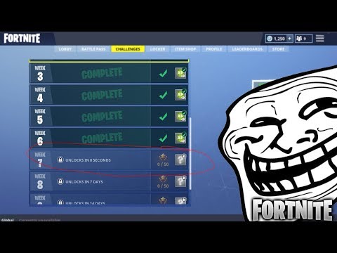 FORTNITE ME HA TROLLEADO Y NO PUEDO HACER LOS DESAFÍOS :( - FORTNITE ME HA TROLLEADO Y NO PUEDO HACER LOS DESAFÍOS :(