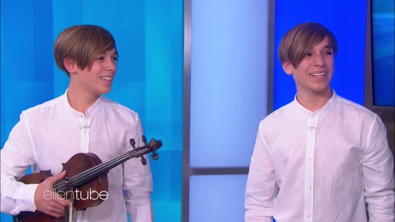 Viva La Vida - Coldplay - Mirko e Valerio - performance to The Ellen DeGeneres Show Viva La Vida - Coldplay - Mirko e Valerio - performance to The Ellen DeGeneres Show