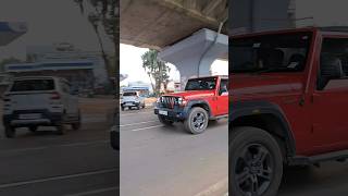 new Mahindra Thar 4×4 red tharlover tharstatus thar4x4 @ved.pravasacha