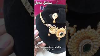 Antic necklace What's app order available #jasliakitchen #Shorts