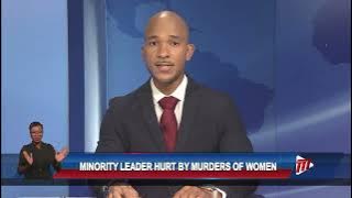 Minority Leader Hurt By Murders Of Women