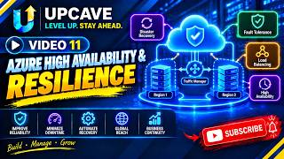Video 11 — Azure High Availability & Resilience - Microsoft Azure Course - UPCAVE