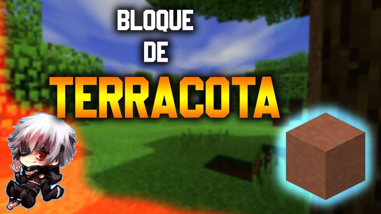 ✅ COMO se CONSIGUE la TERRACOTA EN MINECRAFT | ¿Cómo se hace?