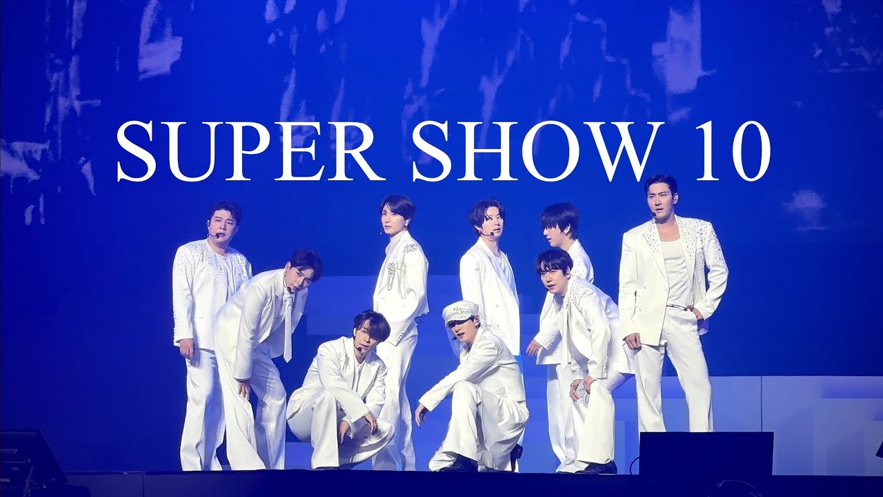 Twins, U, Black Suit, MAMACITA - SUPER JUNIOR (SUPER SHOW 10) in BANGKOK