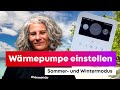 Wrmepumpe richtig einstellen sommer und wintermodus